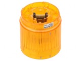 Semnalizator LED Ambră 24VDC IP65 50mm