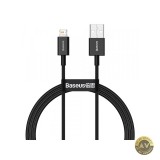 Cablu Date si Incarcare USB-A - Lightning Baseus Superior Series 20W 1m Negru CALYS-A01