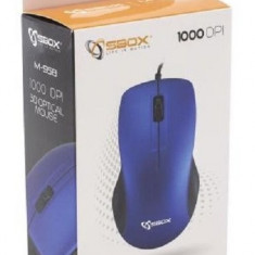 Sbox Mouse Optic M-958 Albastru 45506594