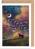 Felicitare - Fox Shining Star | The Art File