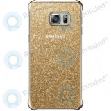Husă cu sclipici pentru Samsung Galaxy S6 Edge+ auriu EF-XG928CFEGWW
