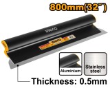 Gletiera rigips profesionala 80cm, lama otel inox, maner ergonomic, INGCO HSCL03201