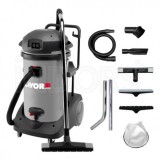 Aspirator de praf si lichide model Domus PR LAVOR, 2 motoare, putere 2400W, recipient colectare din Plastic, volum 78L