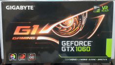 Placa video GIGABYTE GeForce GTX 1060 G1 GAMING 6GB GDDR5 192-bit foto