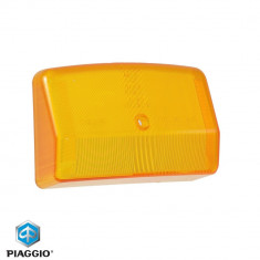 Sticla semnalizare fata stanga originala Piaggio Ape FL (89-95) - Ape FL2 (89-95) - Ape TM P 50 (85-89) 2T AC 50cc