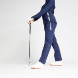 Pantalon golf impermeabil RW500 Bleumarin Damă