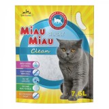 Nisip MIAU MIAU Silicat Clean 7,6L