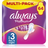 Always Platinum Day &amp; Night absorbante 64 buc