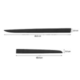 Ornament lateral complet OPEL MOKKA X, 09.2016-; MOKKA, 12.2012-09.2016, Suzuki BALENO, 06.2016-, Mazda 2 (DJ), 07.2014-; 3 (BM), 06.2013-08.2017; CX