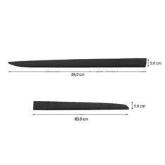Ornament lateral complet OPEL MOKKA X, 09.2016-; MOKKA, 12.2012-09.2016, Suzuki BALENO, 06.2016-, Mazda 2 (DJ), 07.2014-; 3 (BM), 06.2013-08.2017; CX