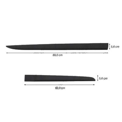 Ornament lateral complet OPEL MOKKA X, 09.2016-; MOKKA, 12.2012-09.2016, Suzuki BALENO, 06.2016-, Mazda 2 (DJ), 07.2014-; 3 (BM), 06.2013-08.2017; CX foto