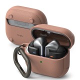 Husa Samsung Galaxy Buds 3 Ringke Onyx Magnetic, bej