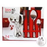 Tacamuri Icos S024DPROM, inox, set 24 buc