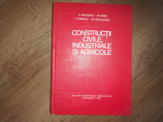 Constructii civile, industriale si agricole - C. Pestisanu, 1981 foto