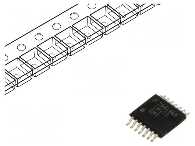 Amplificator Operațional 3,5MHz 2,7-5,5V 4 Canale TSSOP14
