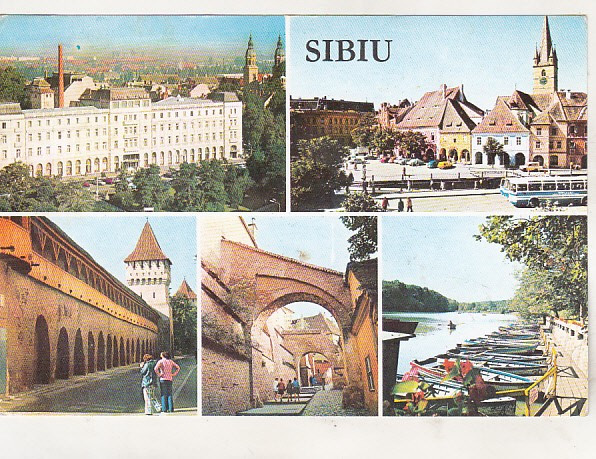 bnk cp Sibiu - Imagini din oras - circulata