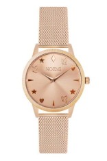 Ceas Noemi curea tip plasa - Auriu foto