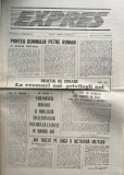 Revista Expres nr 42 noiembrie 1990, 7 pagini, 42 x 30 cm, limba romana, coperti brosate, stare buna