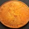 Moneda istorica 1 PENNY - MAREA BRITANICA / ANGLIA, anul 1928 * cod 3215