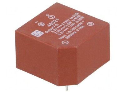 Convertor AC/DC 2,75W 3,3VDC foto