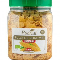 Fulgi de porumb bio, 300g Pronat