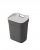 Coș de gunoi Curver READY TO COLLECT, 10L, 18,6x25x32,9 cm, gri închis, pentru gunoi