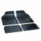 Set 4 bucati covorase din cauciuc universale &quot;PERFECT&quot; Negru/Rosu Bottari