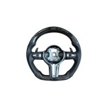 Cumpara ieftin Volan sport carbon cu display compatibil BMW Seria 5 F10 F11 F07, Seria 6 F06 F12 F13, Seria 7 F01 F02,