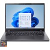 Laptop Acer TravelMate P2 TMP214-43, 14&#039;&#039; WUXGA IPS, Ryzen 5 7530U, 16GB DDR5, 512GB SSD, Radeon, Win 11 Pro, Gri
