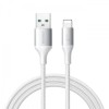 Cablu Date si Incarcare USB-A - Lightning Joyroom S-A28 Flash, 18W, 1m, Alb, Apple