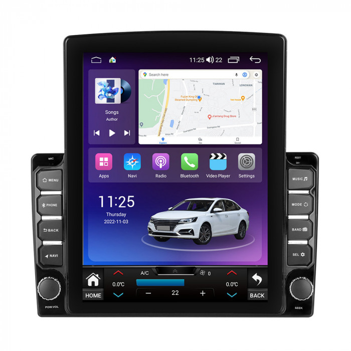 Navigatie dedicata cu Android Peugeot Boxer dupa 2006, 4GB RAM, Radio GPS Dual