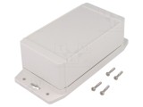 Carcasă Universală cu Lame de Fixare 91x159x62mm Gri