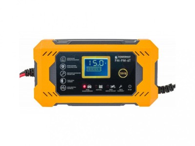 Redresor cu microprocesor PM-PM-6T, 12 V, Powermat PM1242 foto