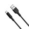 Cablu de Date USB-A la Micro-USB, 10W, 2A, 1m Hoco Soarer (X25) Negru