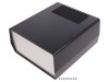 Carcasa Ventilata TEKO ABS cu Panou Aluminiu, Negru, 178x198x90mm, Tip AUS 23.9