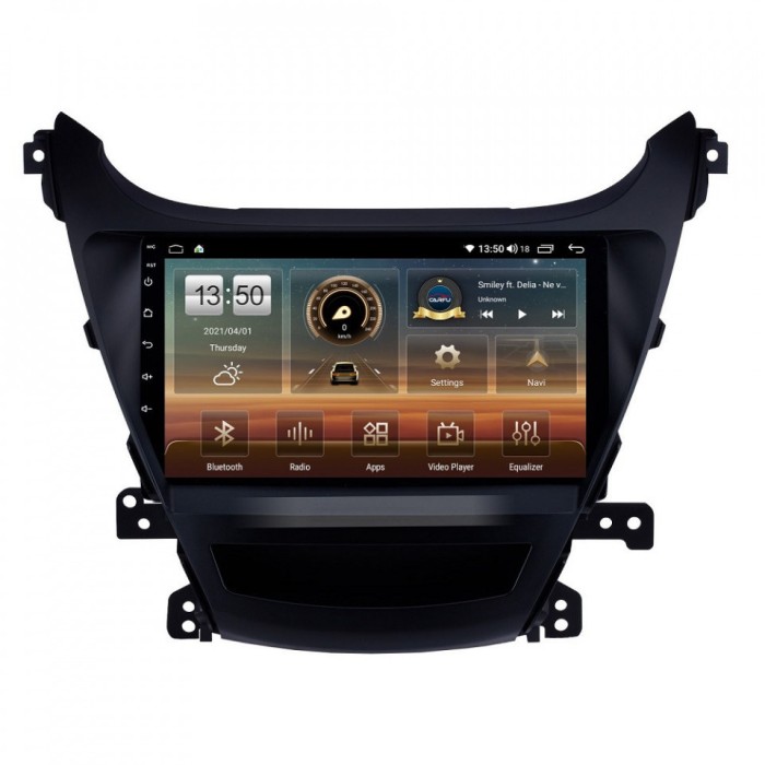 Navigatie dedicata cu Android Hyundai Elantra V 2014 - 2016, 4GB RAM, Radio GPS