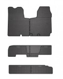 Covorase Presuri interior cauciuc Premium dedicate Nissan Primastar 8+1 locuri 2001-2014, Frogum