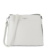 Cumpara ieftin Geanta alba medie FloraCO Paris F8515 15