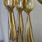 SET 10 LINGURITE CAFEA MICHELIN PLACATE CU AUR