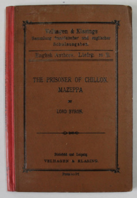 THE PRISONIER OF CHILLON , MAZEPA by LORD BYRON , 1898 foto