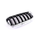 Grila radiator Bmw X3 (E83), 06.2003-11.2010, stanga, crom/negru, 51133414903, 205505-1