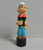 Recipient tip flacon pentru șampon sau gel de duș, model Popeye Marinarul 1987