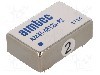 Convertor de tensiune, DC-DC, intrare 36...72V DC, iesire 12V DC, putere 3W, AIMTEC - AM3T-4812S-RZ
