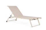 Cumpara ieftin Set 2 sezlonguri gradina aluminiu textilena bej Taylor 70x182x91.5h
