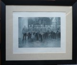 Litografie, Imparatul Franz Joseph al Austriei la Cercul Militar din Viena, 1914