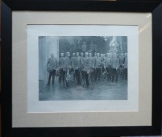 Litografie, Imparatul Franz Joseph al Austriei la Cercul Militar din Viena, 1914