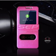 Toc FlipCover Double EasyView Huawei Y635 PINK foto