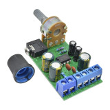 Amplificator stereo 2 x 5W / Amplificare cu TDA2822M (t.361)