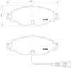 BREMBO P 85 126 PRIME LINE set placute frana,frana disc