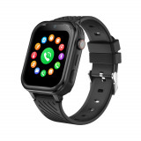 Cumpara ieftin Ceas Smartwatch Pentru Copii Wonlex KT15 Pro cu Functie Telefon, Contacte, Apel video, Istoric, Pedometru, Alarma, Magazin aplicatii, Negru